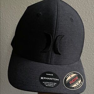 Hurley Phantom Flexfit Black Hat